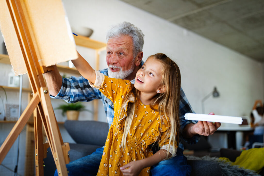 Medicare Options senior man with child painting on canvas grandfat 2022 02 02 05 09 30 utc 1024x683